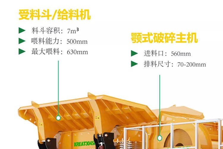 凱瑞特油電兩用型履帶移動(dòng)鄂式破碎站閃亮登場(chǎng)